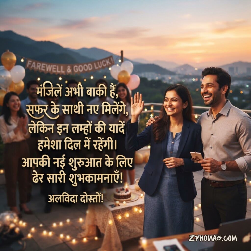 Motivational Farewell Shayari in Hindi