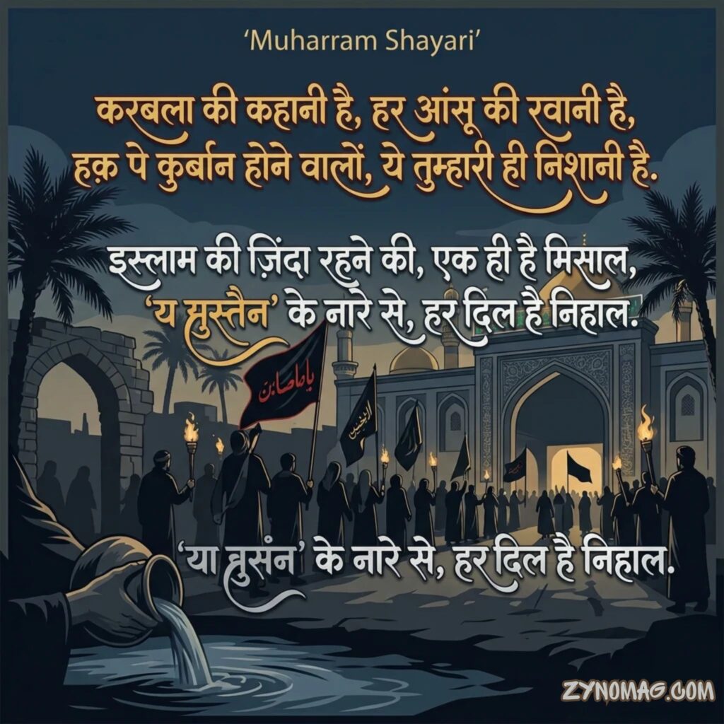 Muharram Shayari in Hindi