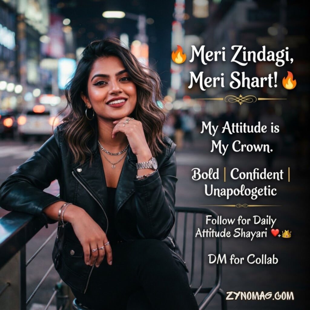 My Attitude Shayari for Girl