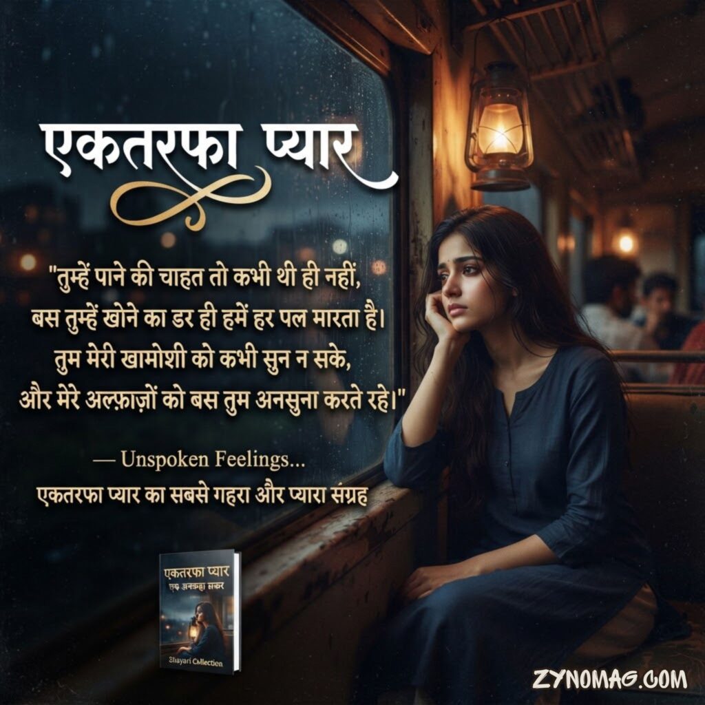 One Sided Love Shayari Collection Hindi Mein