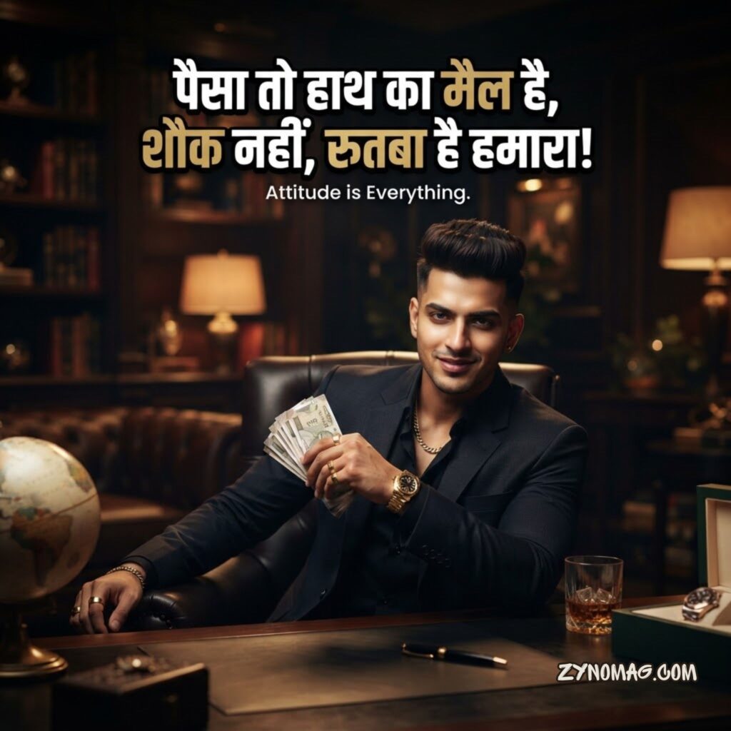 Paisa Shayari Attitude