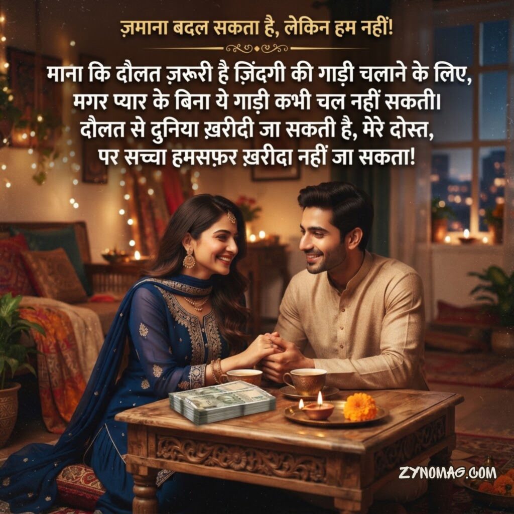 Paisa Shayari in Hindi Love