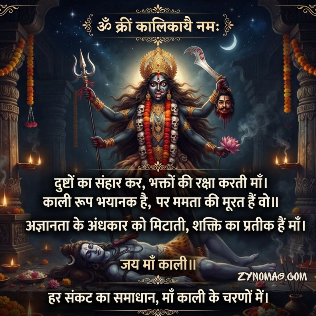 Powerful Kali Maa Quotes in Hindi