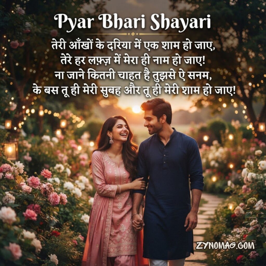 Pyar Bhari Shayari for Girlfriend