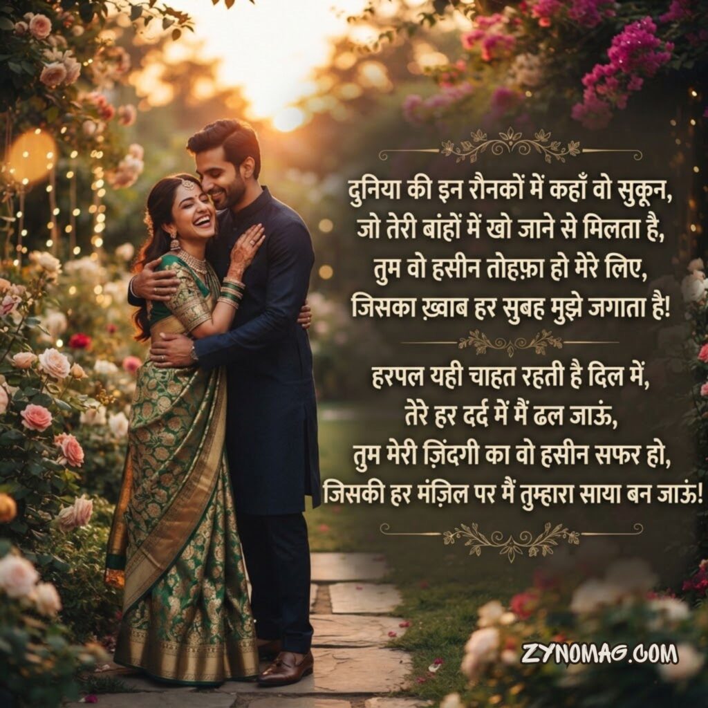 Pyar Bhari Shayari in Hindi for Husband