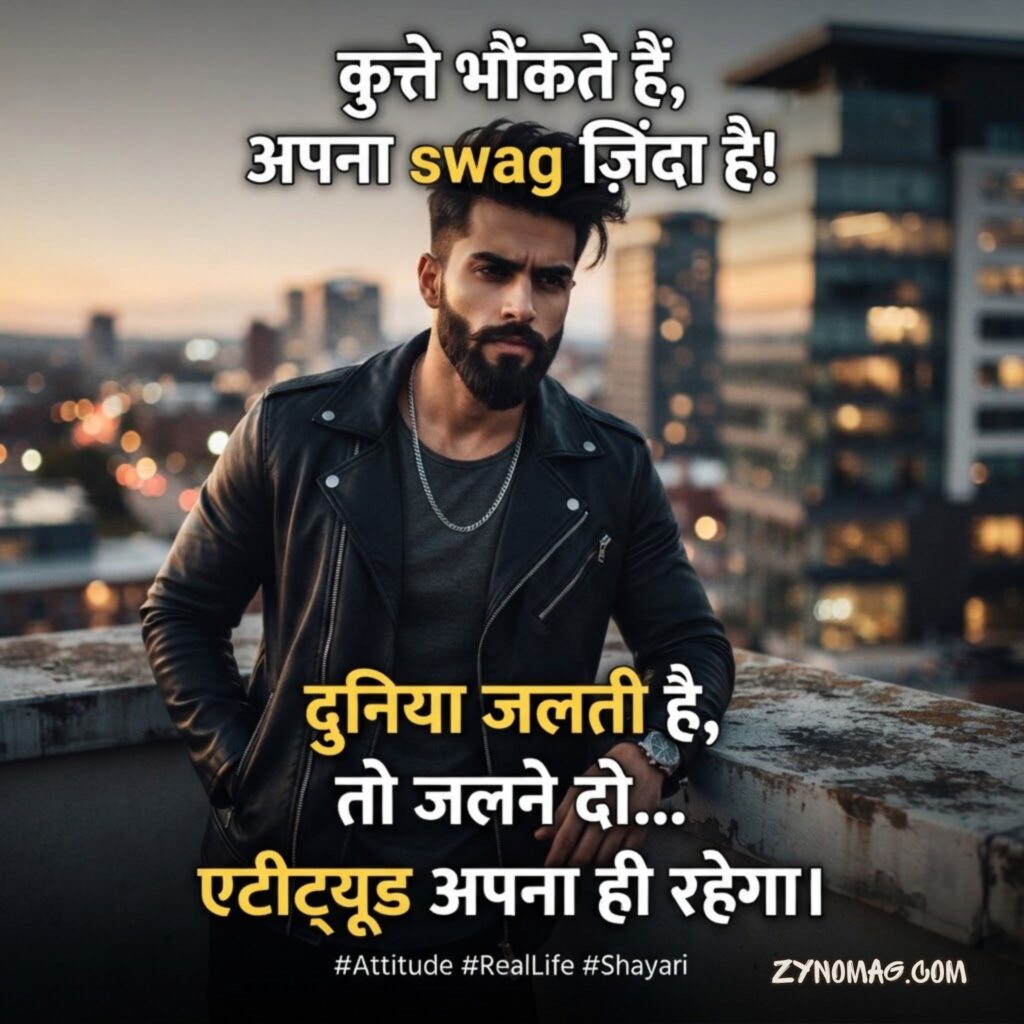 Real Life Attitude Shayari