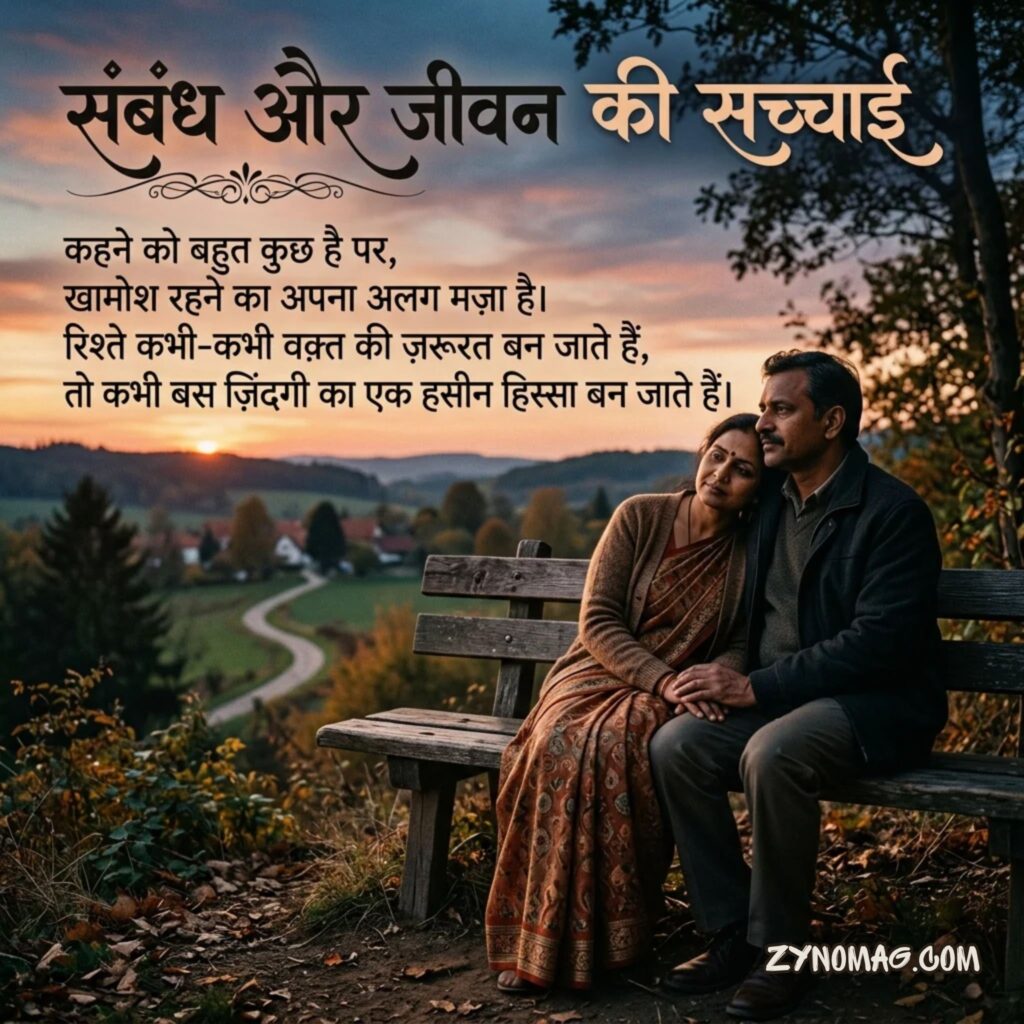 Relationship Reality Life Quotes in Hindi