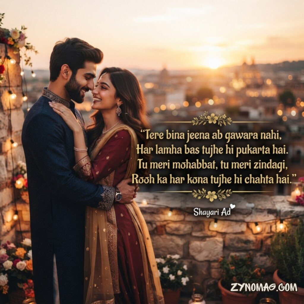 Roman English Mein Love Shayari