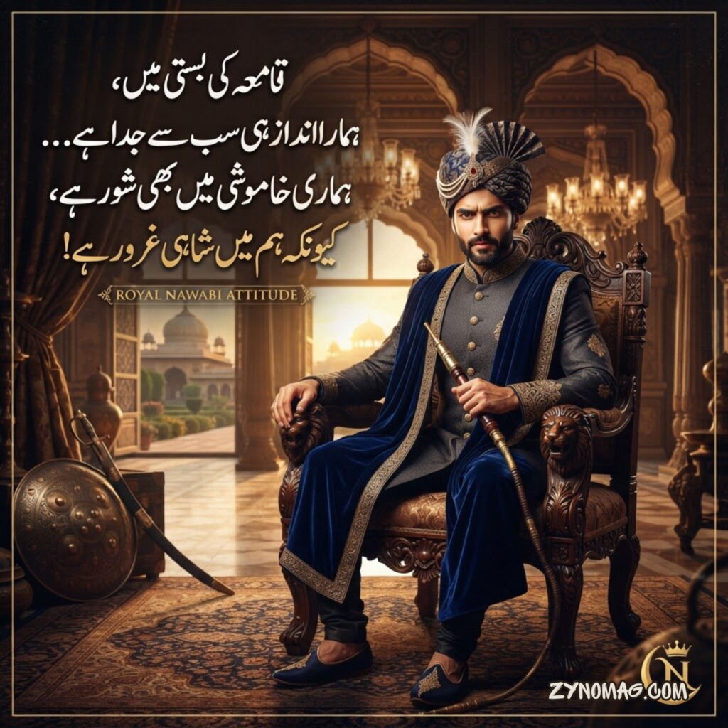 Royal Nawabi Attitude Shayari