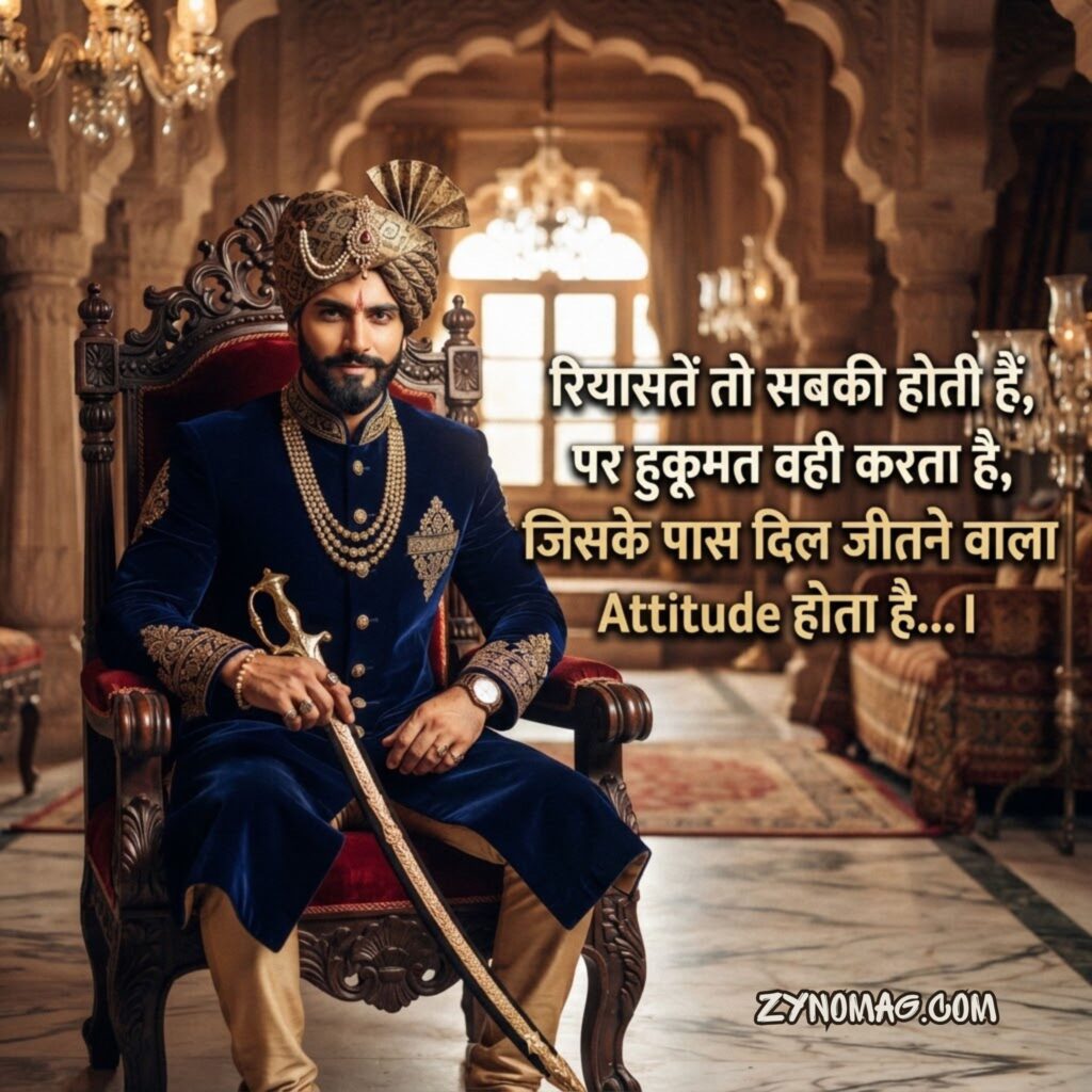 Royal Status in Hindi Attitude