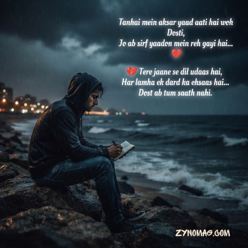 Sad Dosti Shayari