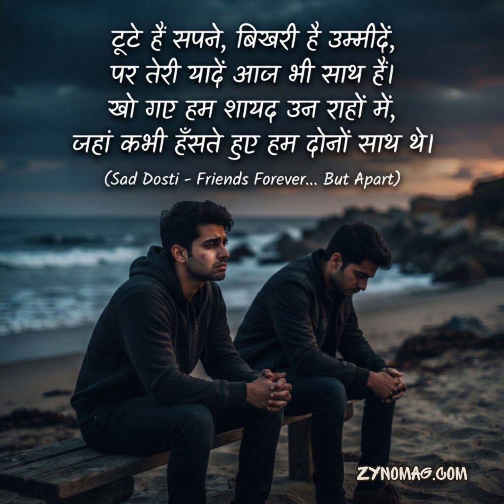 Sad Dosti Shayari for Best Friend