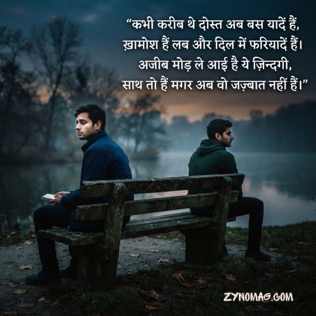 Sad Dosti Shayari in Hindi