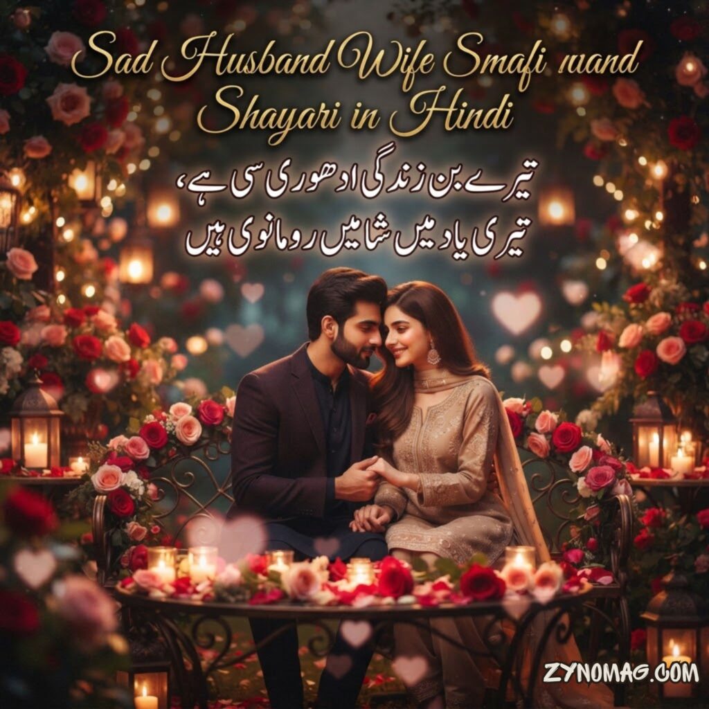 Sad Husband Wife Shayari in Hindi
