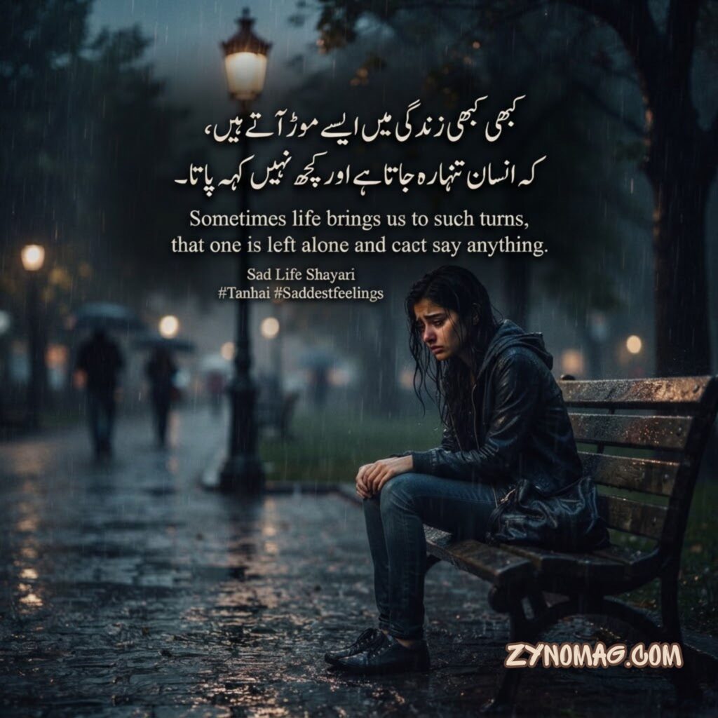 Sad Life Shayari in English