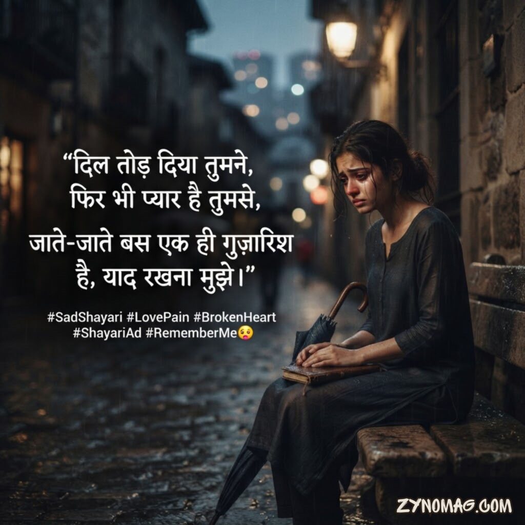 Sad Shayari 2 Line in Hindi Love