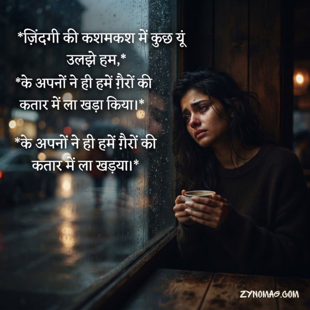 Sad Shayari 2 line Heart Touching