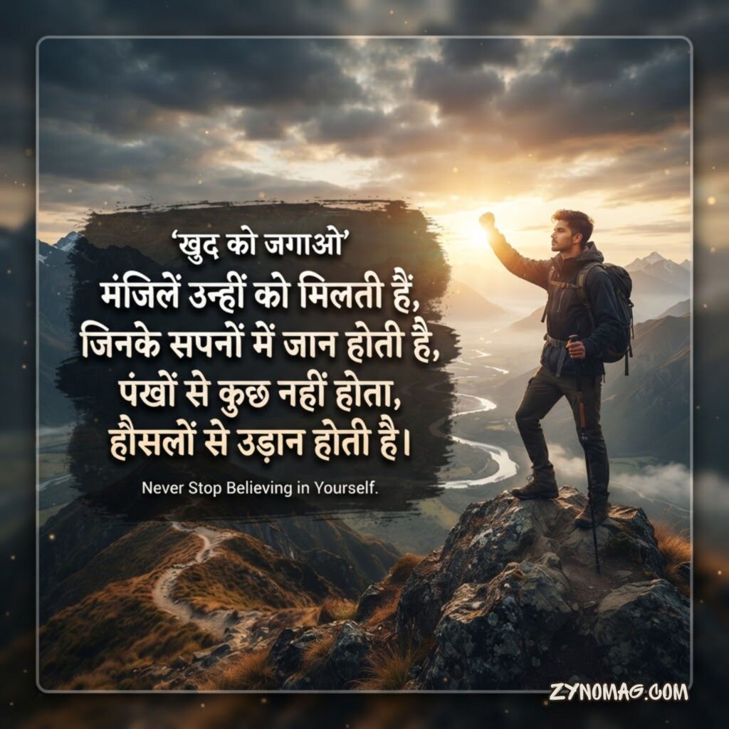 Self Motivational Shayari in Hindi