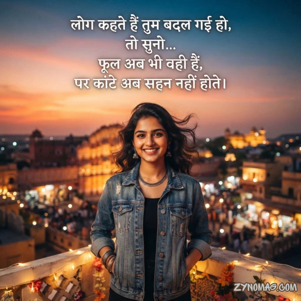 Self Respect Attitude Shayari in Hindi for Girl