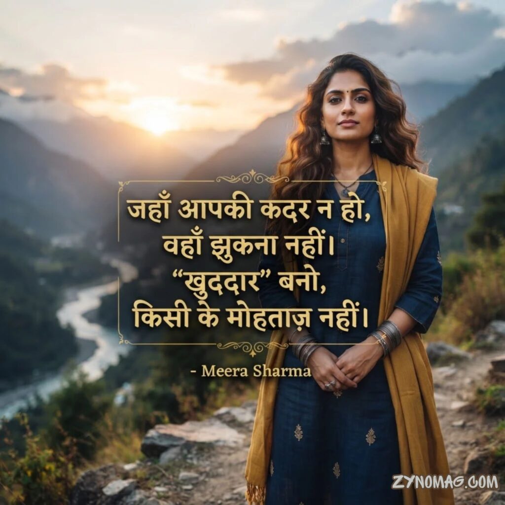 Self Respect Quotes in Hindi