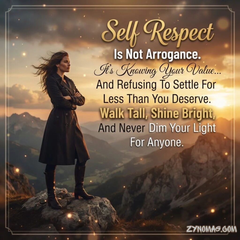 Self Respect Shayari in English