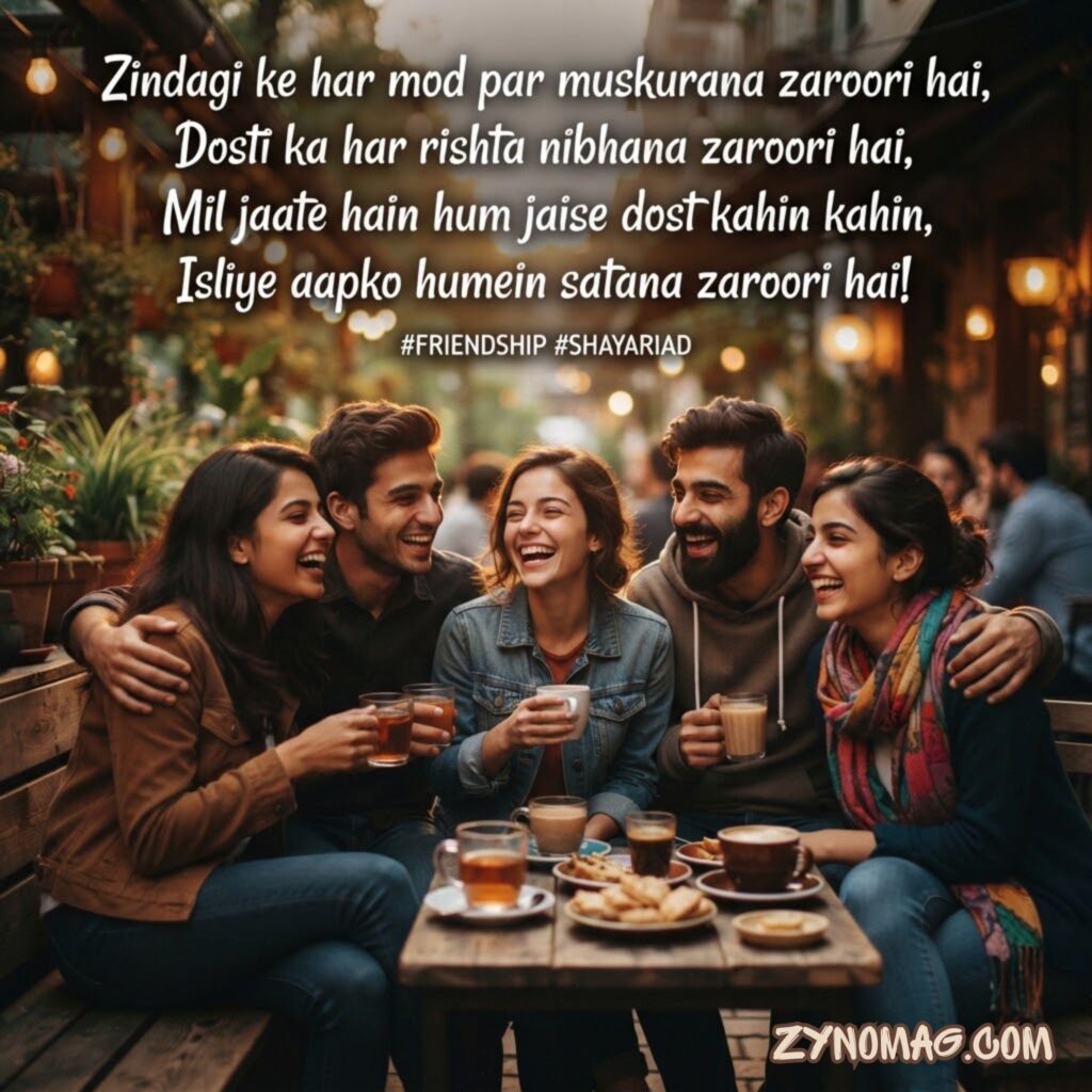 Shayari for Friends in Roman English
