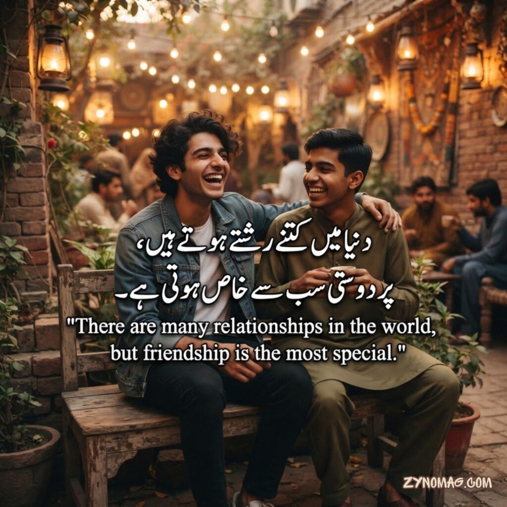 Shayari on Dosti Urdu Text in English