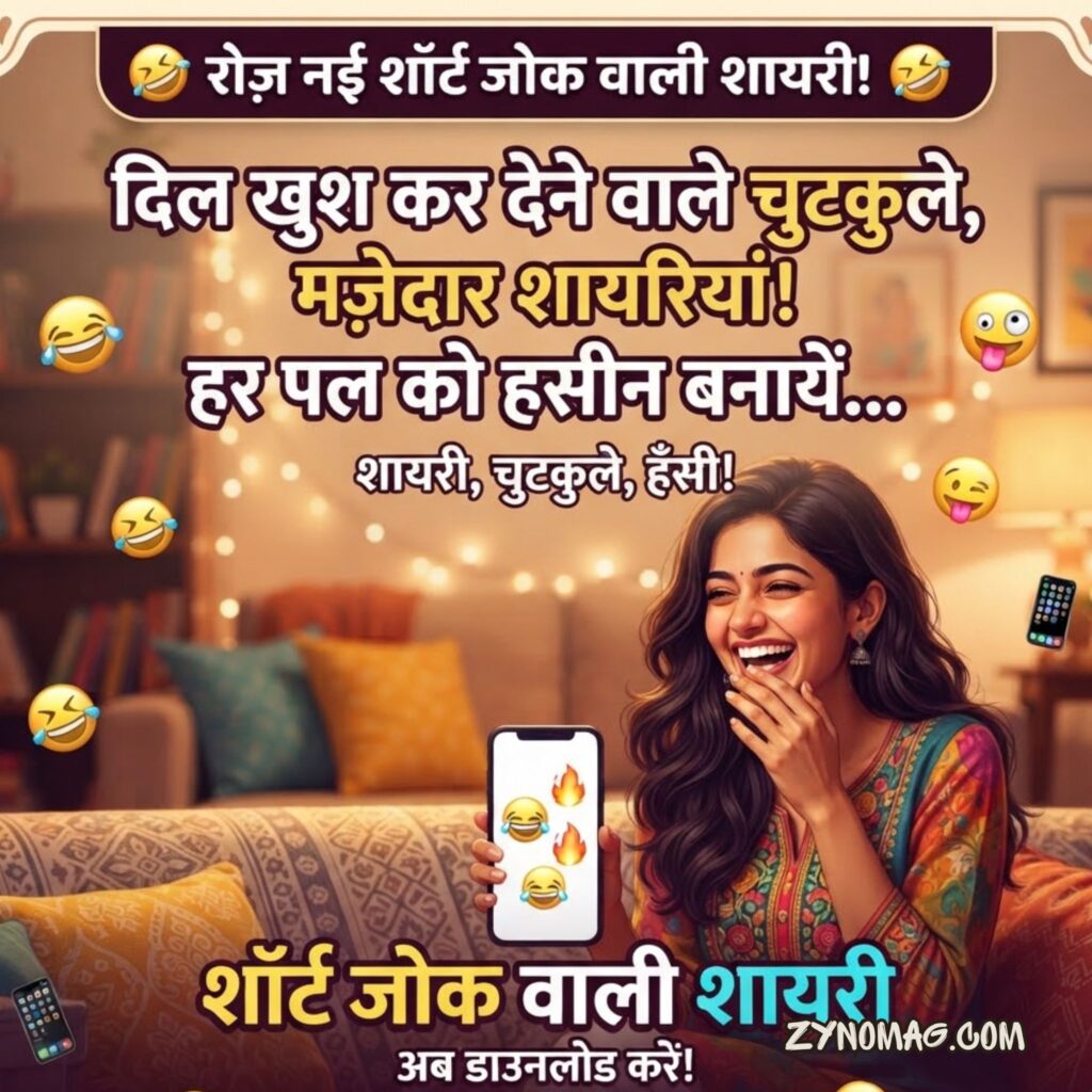 Short Joke Wali Shayari