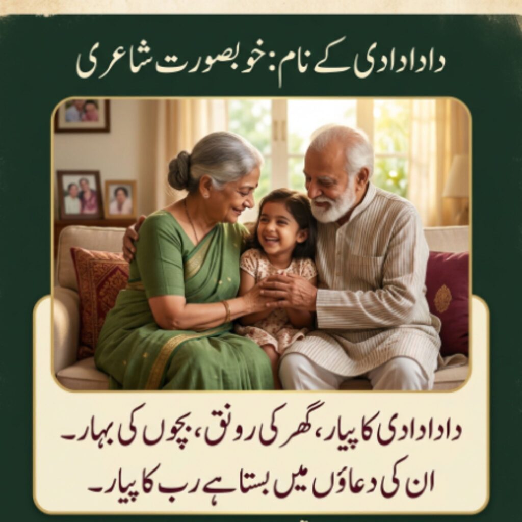 Short Shayari On Grandparents in Urdu