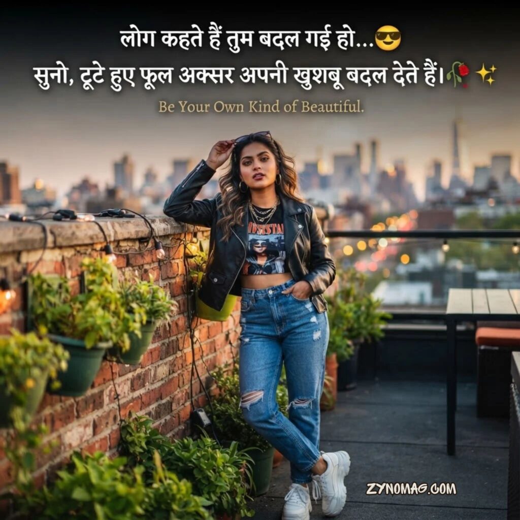 Stylish Girl Attitude Shayari