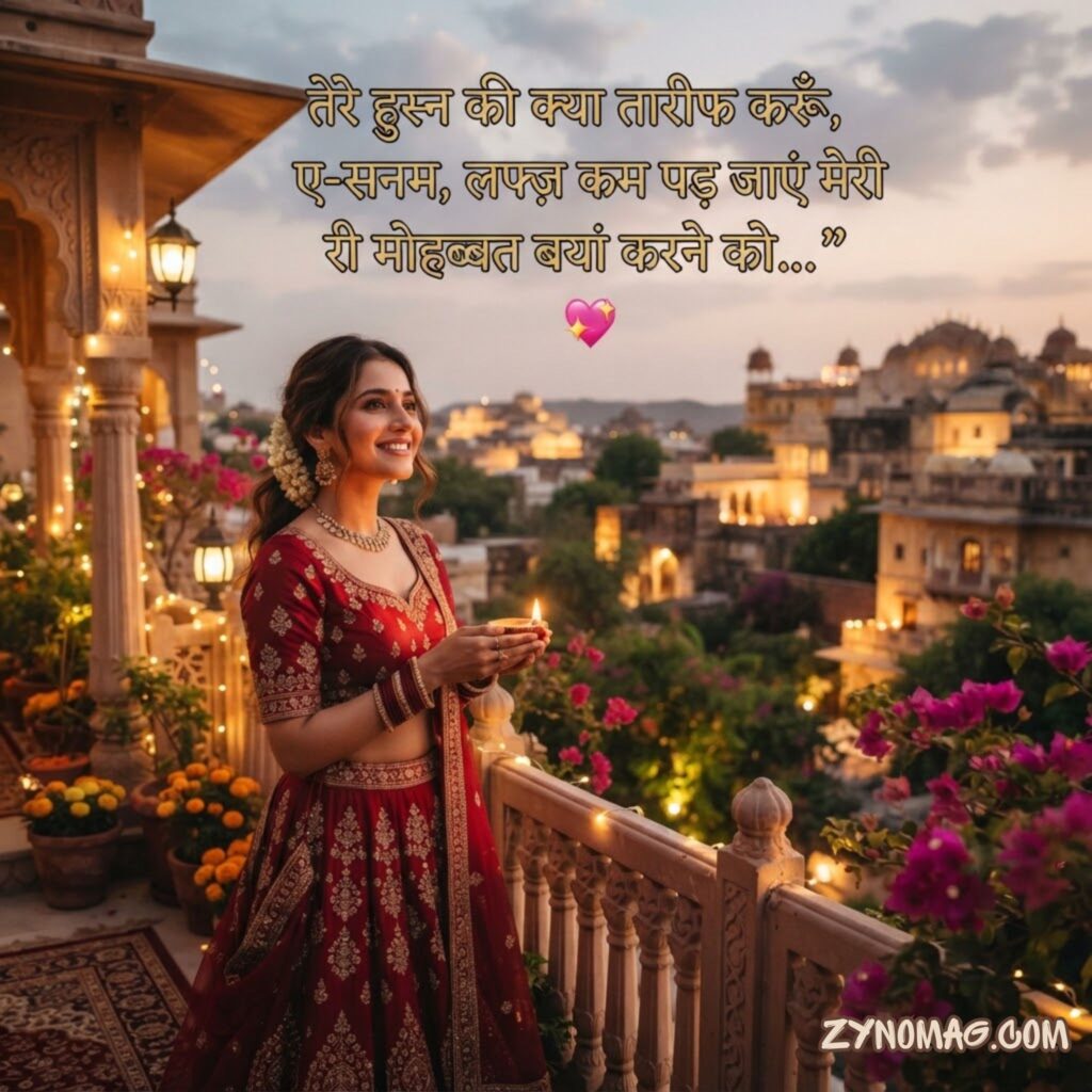 Tareef shayari in hindi 2 line