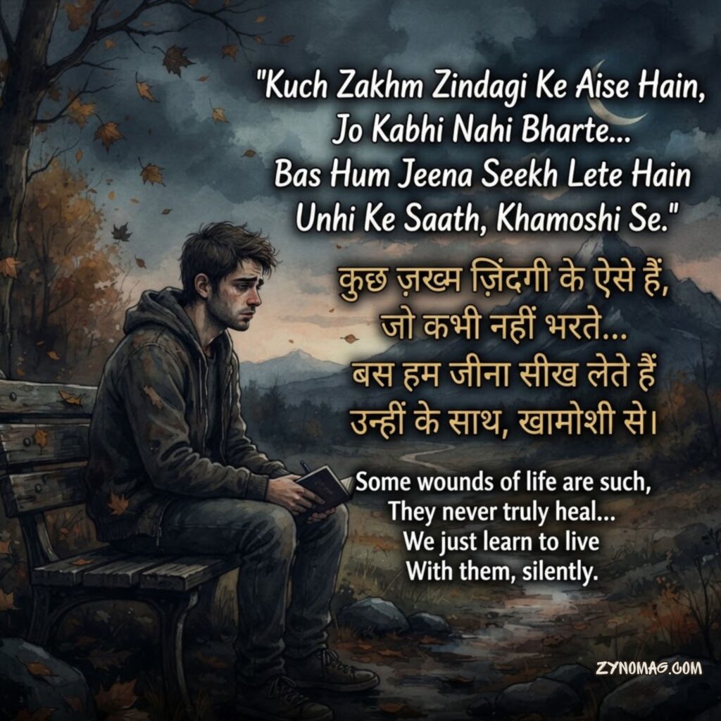 Famous Emotional Shayari About Life’s Pain