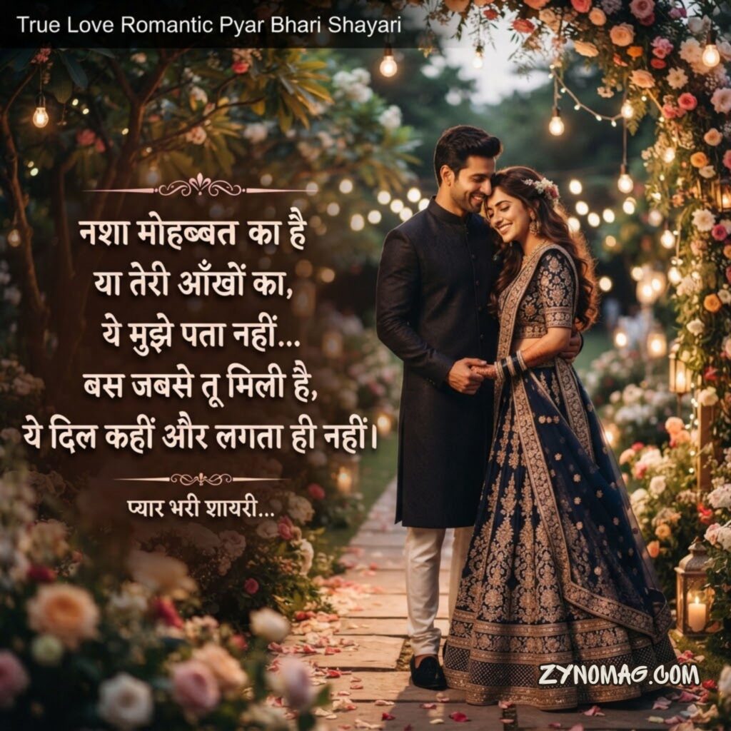 True Love Romantic Pyar Bhari Shayari