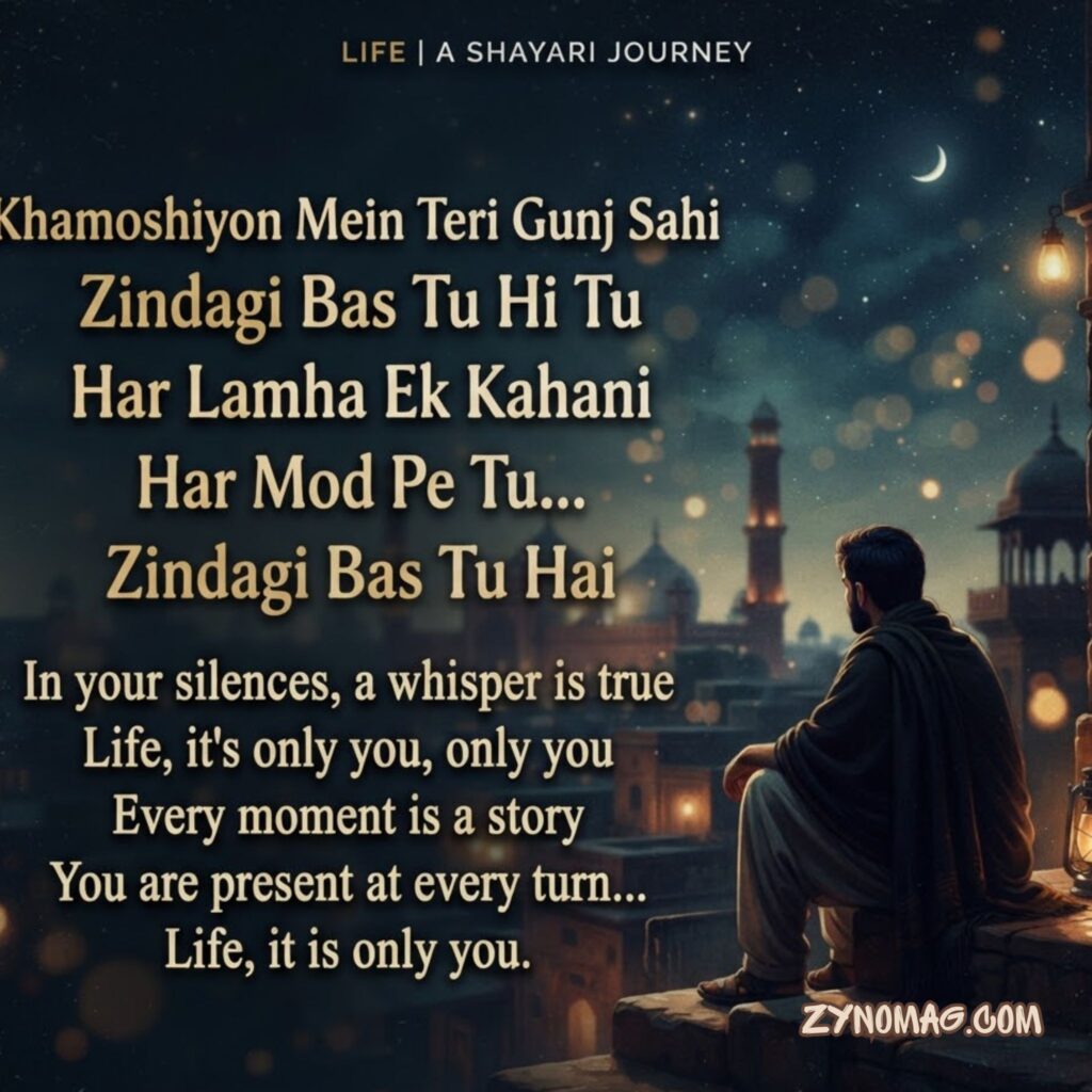 Urdu Shayari in English on Life