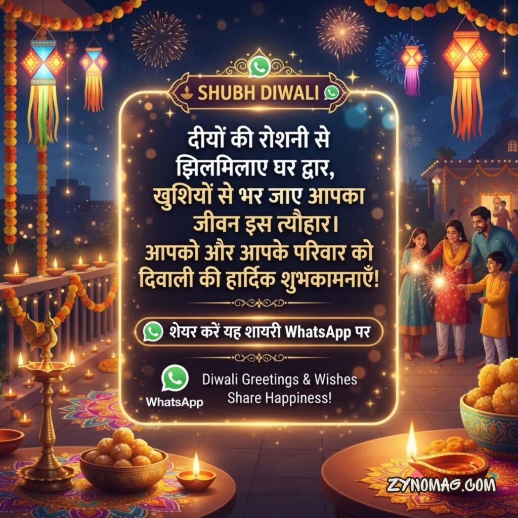 WhatsApp Diwali Shayari