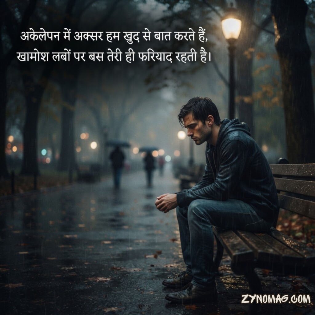 Emotional Alone Shayari