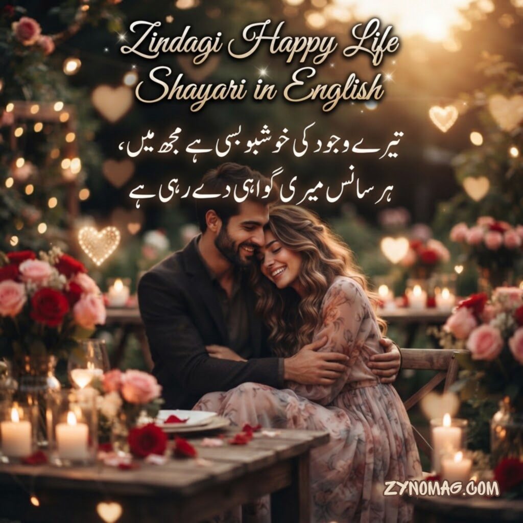 Zindagi Happy Life Shayari in English