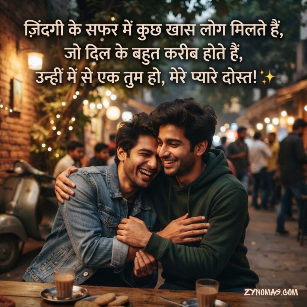 जिगरी दोस्त के लिए दो लाइनें क्या हैं?
