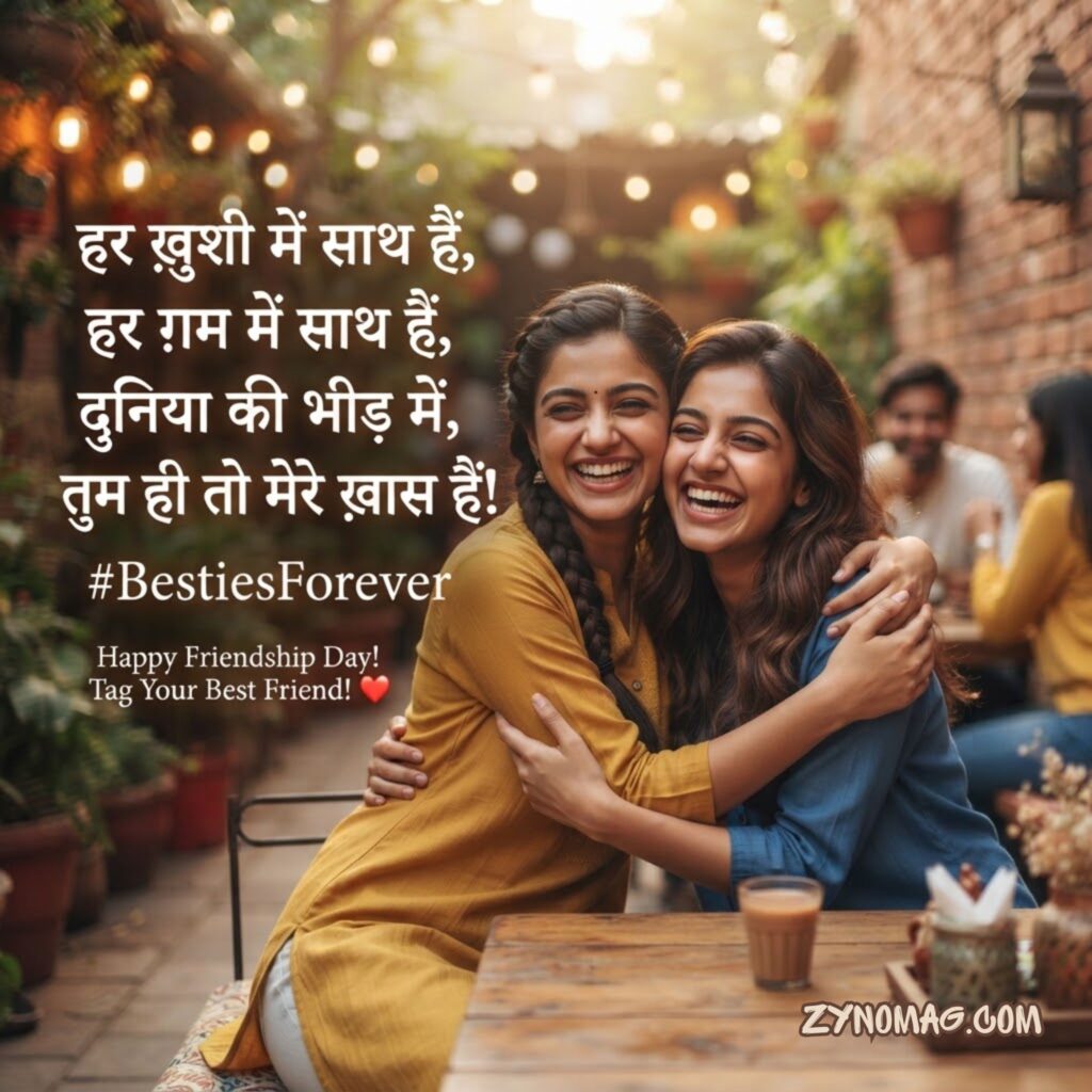 बेस्टी के लिए शायरी