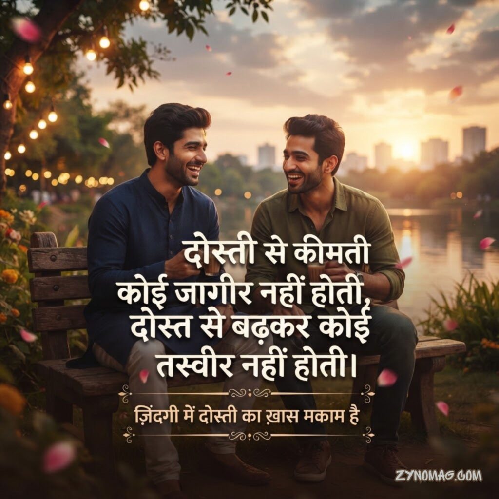 2 Line Dosti Shayari in Hindi