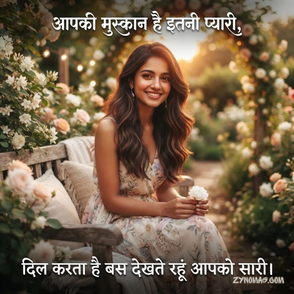 2 Line Tareef Shayari for Sweet Girl