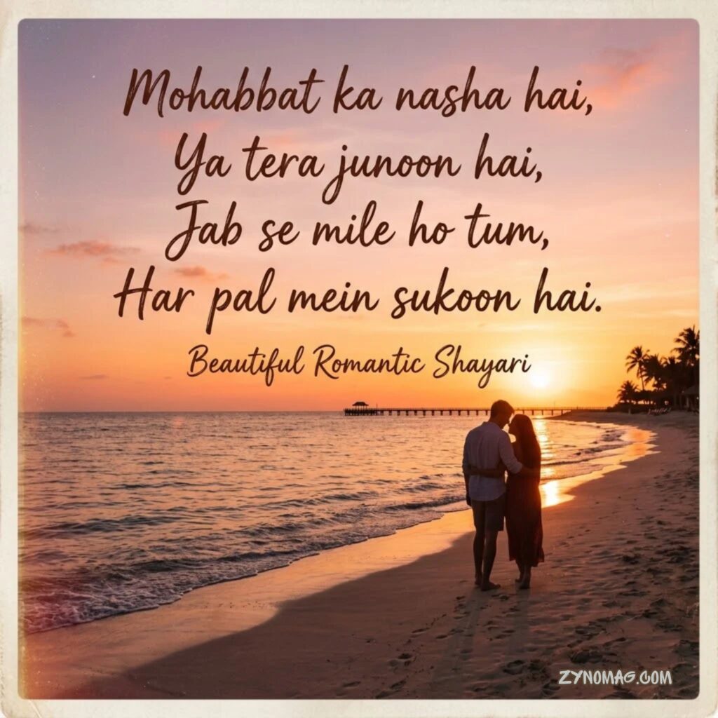 Beautiful Romantic Shayari In Roman English