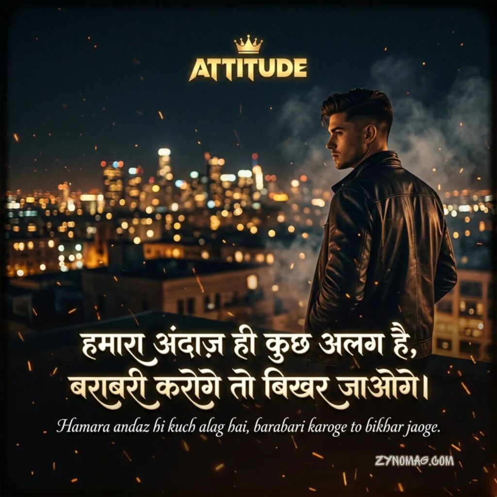 Best Attitude Shayari 2 Lines