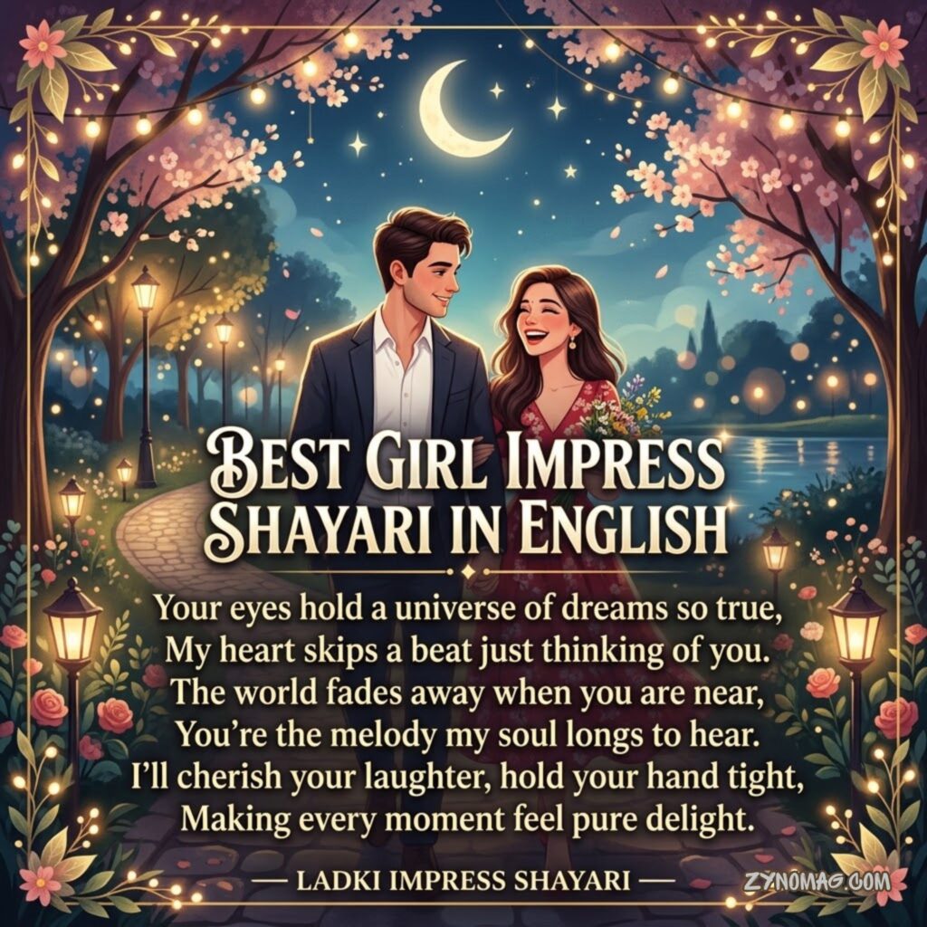 Best Girl Impress Shayari In English – Ladki Impress Shayari