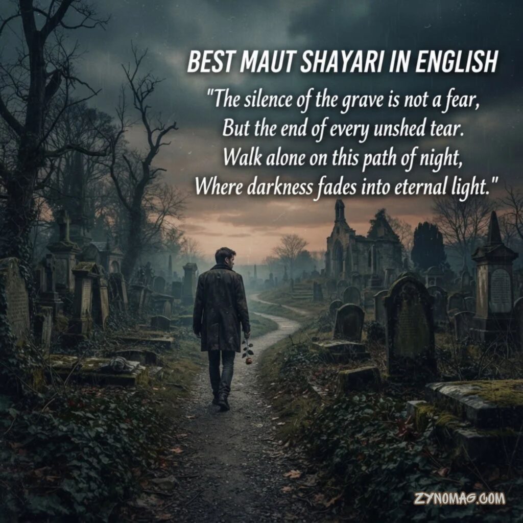 Best Maut Shayari in English