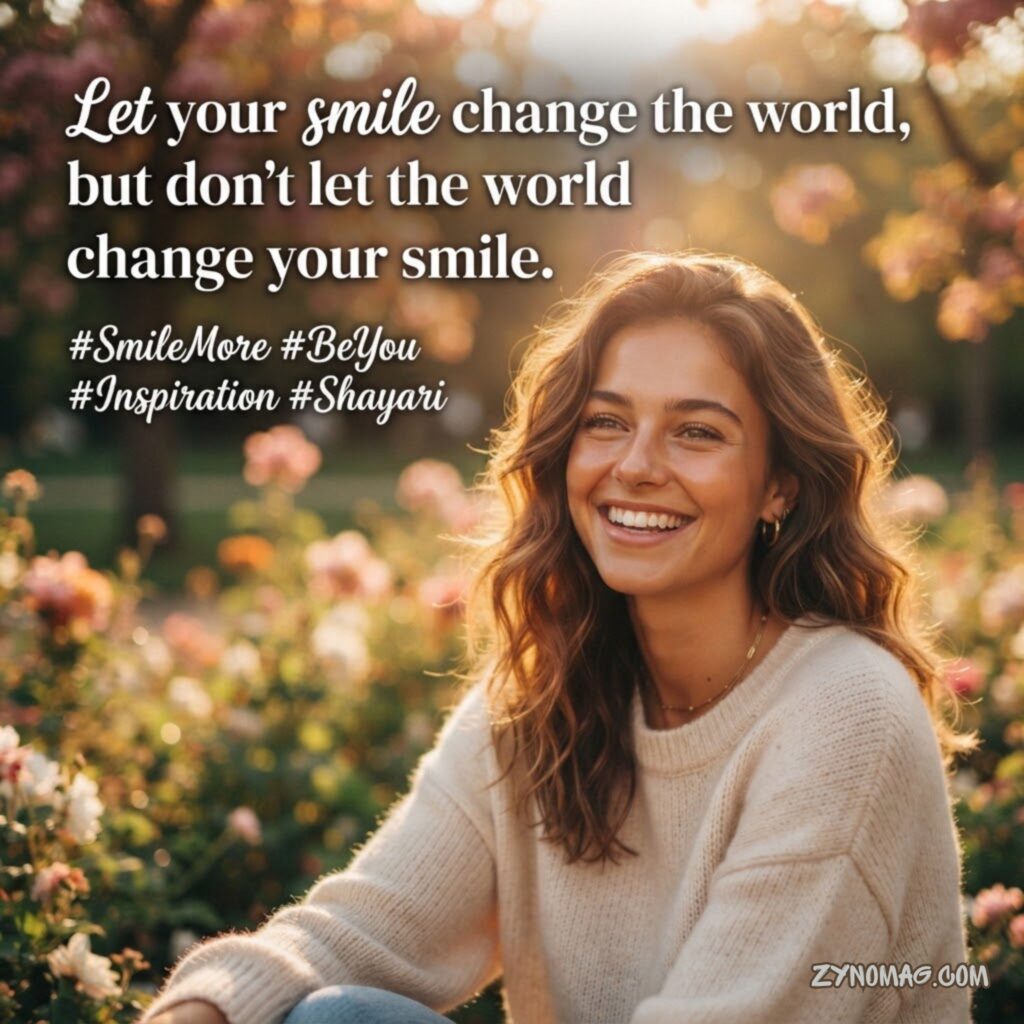 Best Shayari on Smile in English for Girl
