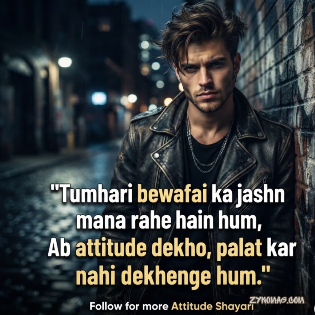 Bewafa Shayari Attitude