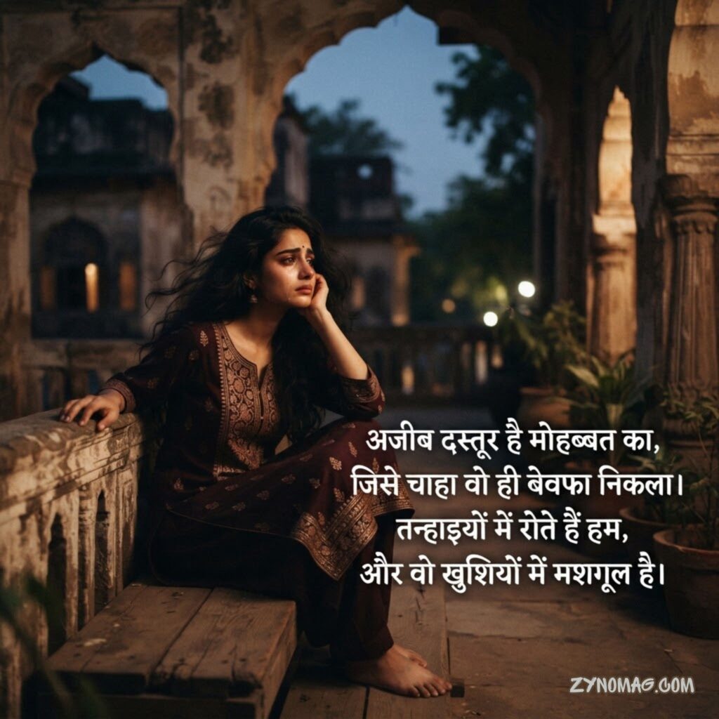 Bewafa Shayari in Hindi for Girl