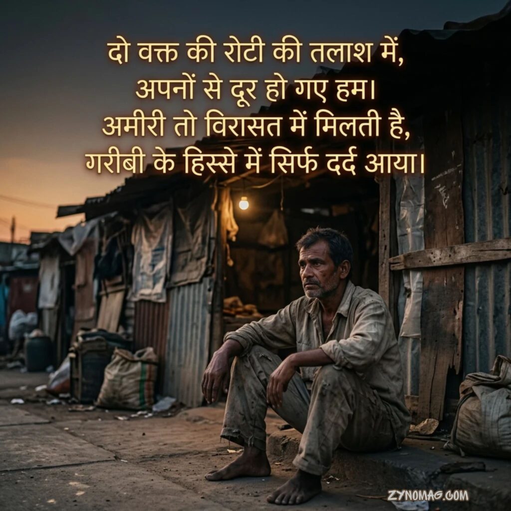 Dard Garib Shayari in Hindi