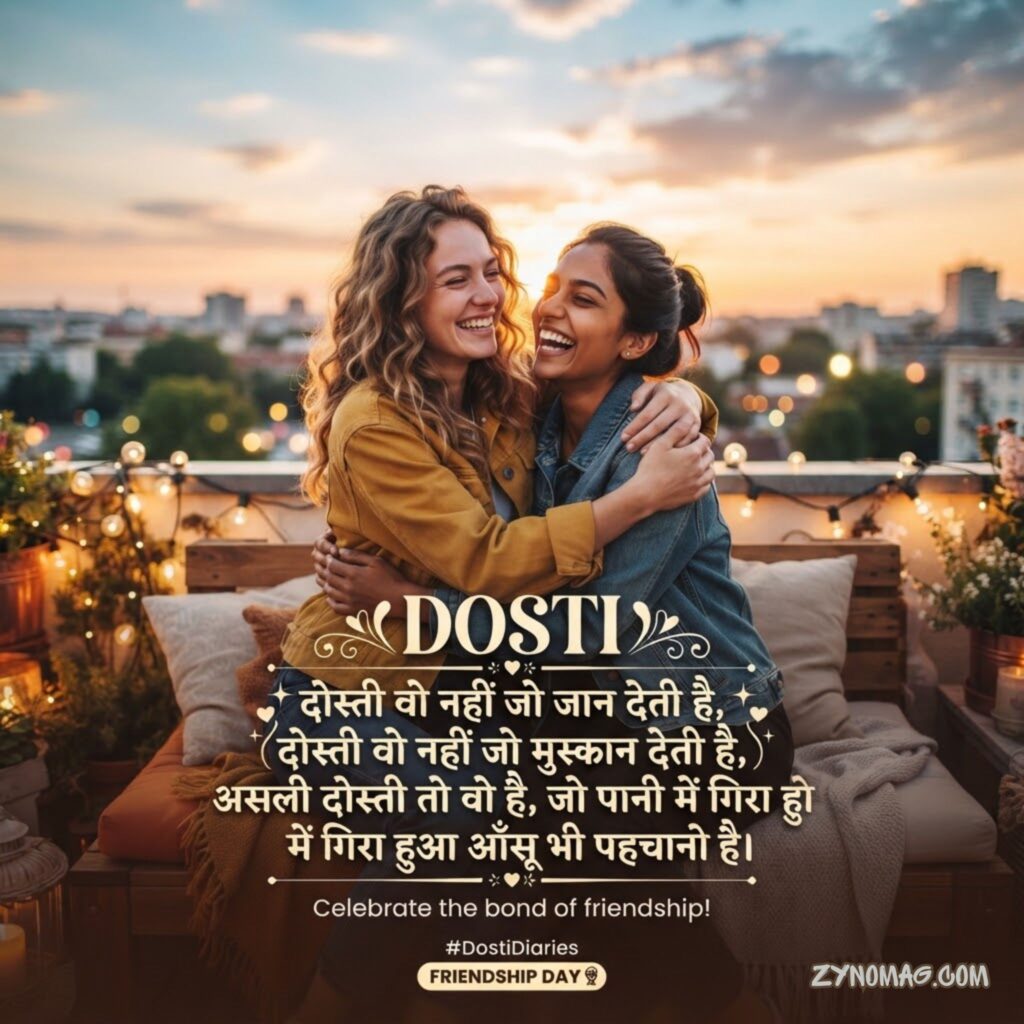 Dosti Shayari in Hindi for Instagram